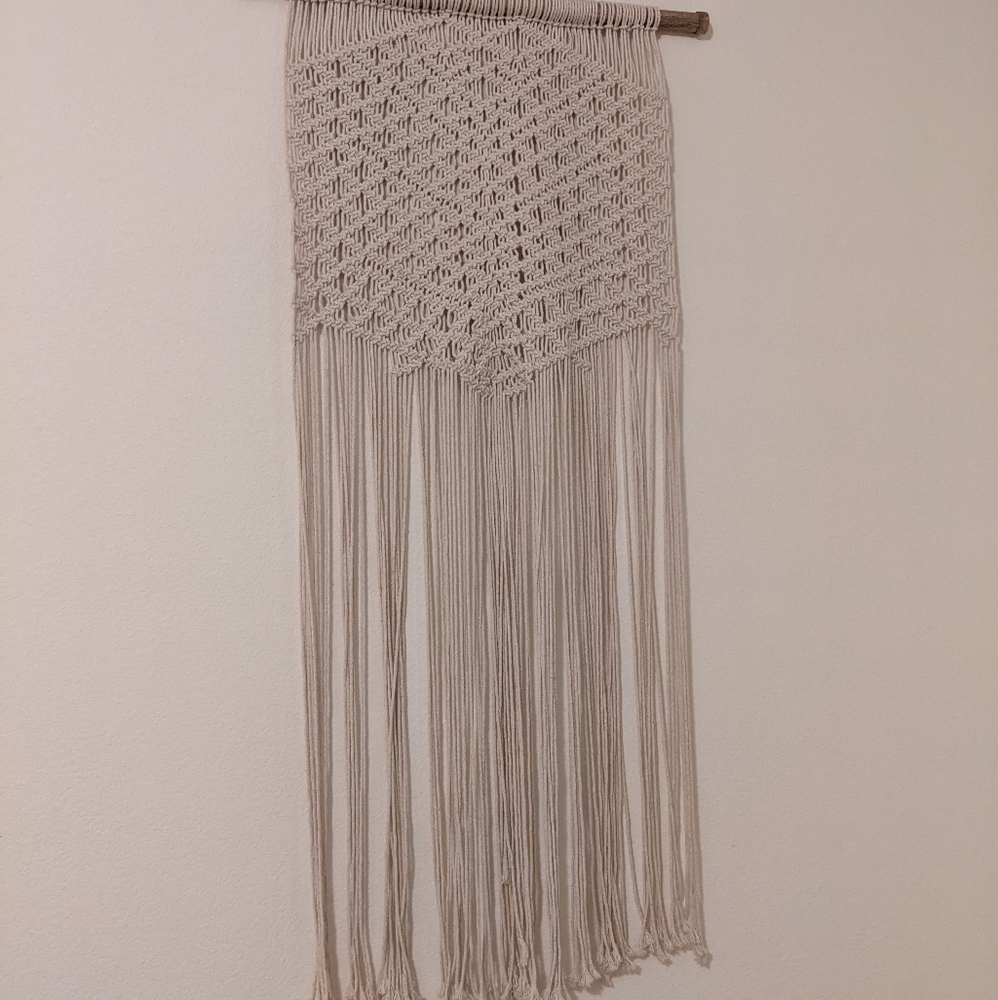 Pottery Barn Macrame Wall Hanging